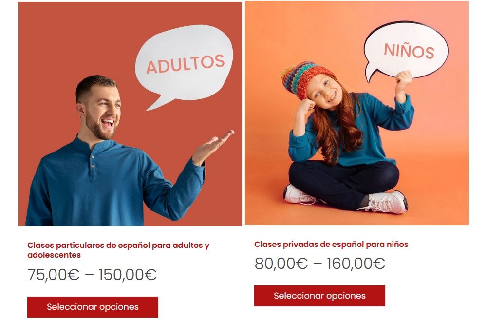 En Zona de Español ofrecemos clases privadas online de español para adultos y niños.