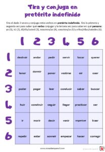 10 juegos divertidos para practicar verbos en clase de español